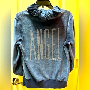 Vintage Victoria’s Secret Velore “Angel” hoodie Sz M